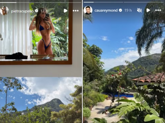 Rumores de affair entre o ator e a estudante começaram após os dois compartilharem registros feitos no mesmo local
